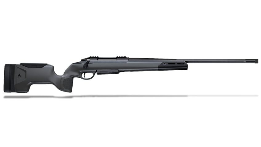 Sako S20 Precision Cerakote Black Bolt Action Rifle – 7mm Remington Magnum – 24in