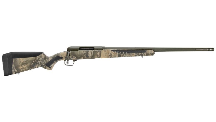 Savage 110 Timberline .300 Win Mag, 24" Threaded Barrel, Omni-Port Muzzle Brake, Olive Drab Green, 3rd