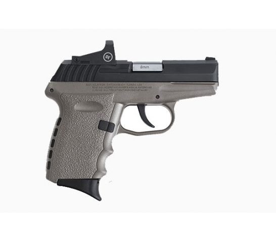 SCCY CPX-2RD 9mm Pistol, Gray/Black – CPX-2CBSGRDE