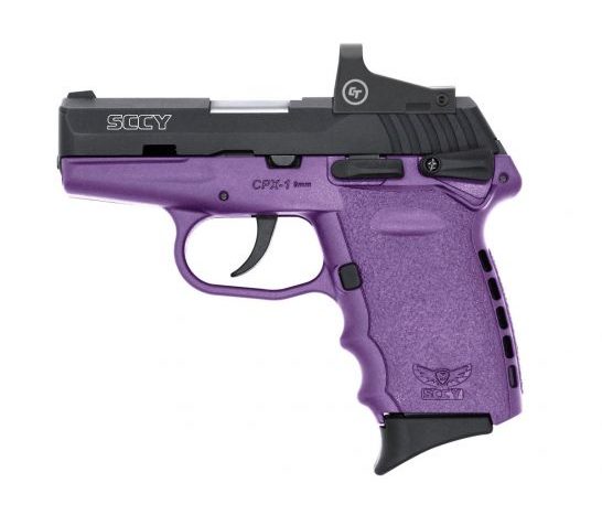 SCCY CPX-1RD 9mm Pistol, Purple – CPX-1CBPURD