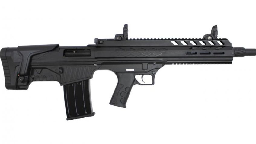 SDS Imports Radikal NK-1 12 Ga Bullpup, 19" Barrel, 3", Flip-Up Sights, Black, 5rd