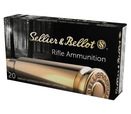 Sellier & Bellot Subsonic 200 gr HPBT .308 Winchester Ammunition, 20 Rounds – SB762SUBA