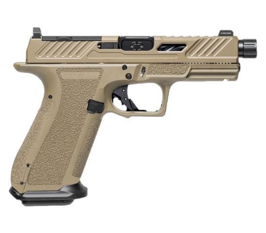 Shadow Systems XR920 Elite Optics Ready 9mm Pistol W/ Threaded Barrel, FDE – SS-3022