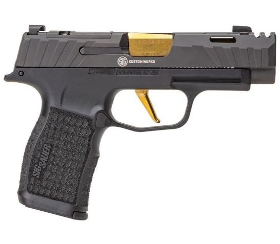 Sig Custom Works P365 XL Spectre Comp Optics Ready 9mm Pistol, Black – P365V003