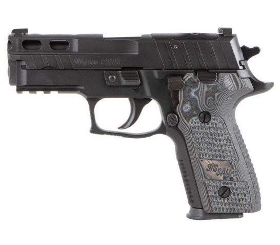 Sig P229 Pro 3.9" Optics Ready 9mm Pistol With Hogue G10 Grips, Black – E29R-9-BXR3-PRO-R2