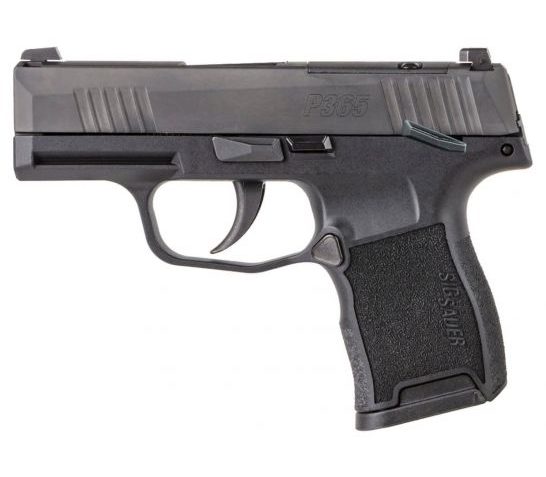 Sig P365-380 Optics Ready .380 ACP Pistol With Manual Safety, Black – 365-380-BSS-MS