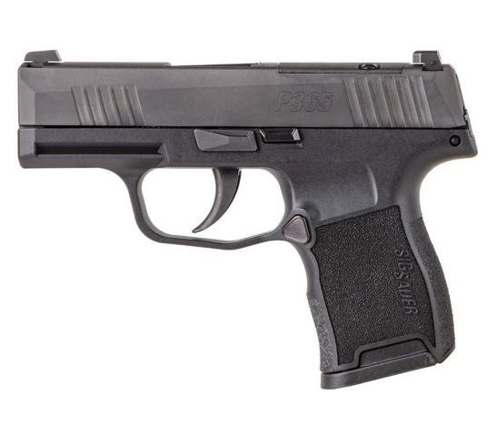 Sig P365-380 Optics Ready .380 ACP Pistol, Black – 365-380-BSS