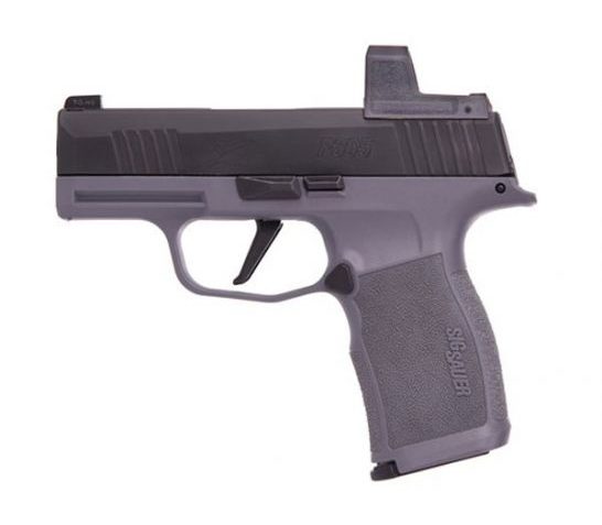 Sig P365X 9mm Pistol With Romeo Zero, Gray/Black – 365X-9-BXR3-GC3