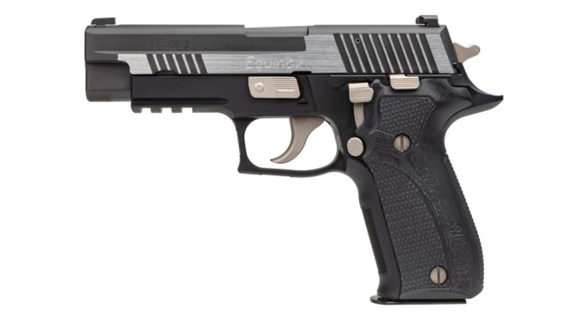 Sig P226 Equinox Elite 9mm, 4.4"Barrel, XRAY3, G10 Grips, DLC, 15rd