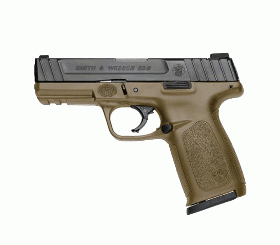 Smith & Wesson SD9 VE 9mm Pistol 4", FDE/BLK- 11998