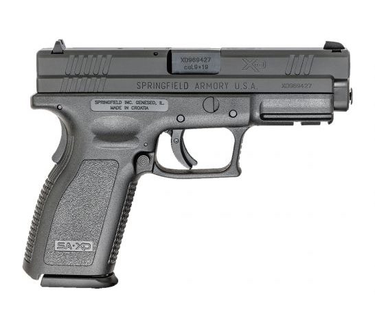 Springfield XD Defenders Series 9mm 4" Pistol, Black – XDD9101HC