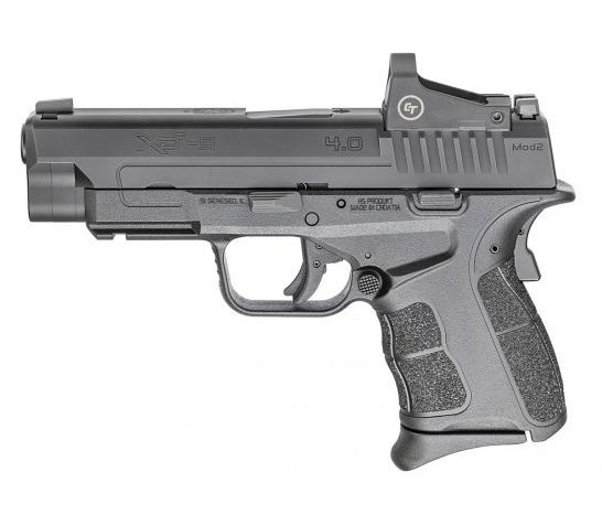 Springfield XD-S Mod 2 OSP 9mm Pistol With Crimson Trace Red Dot, Black – XDSG9409BCT