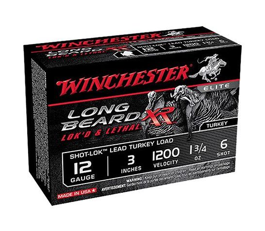 Winchester 12ga 3" #6 Long Beard XR Ammunitiion 10rds – STLB1236