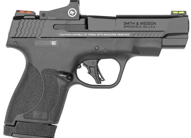 Smith and Wesson M&P9 Shield Plus Performance Center 9mm 4" Barrel 13-Rounds Crimson Trace Red Dot Sight