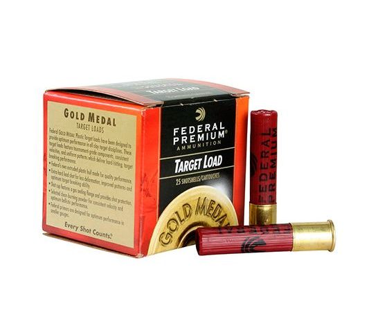 Federal 410ga 2.5 Max 1.5oz #8.5 Gold Medal Plastic Shotshells 25rds – T412 8.5