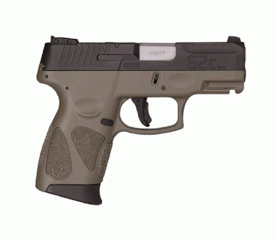 Taurus G2C .40 S&W Pistol 3.2", Blk/ODG – 1-G2C4031-10O