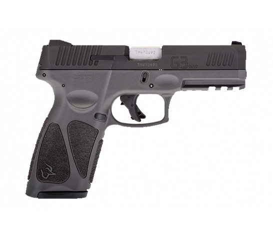 Taurus G3 Full Size 9mm Pistol 4" 15/17rd, Gray – 1-G3B941G