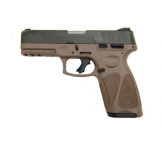 Taurus G3 Full Size 9mm Pistol, FDE/Green – 1-G394BB