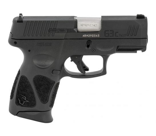 Taurus G3C MA 10 Round 9mm Pistol, Black – 1-G3C931-MA