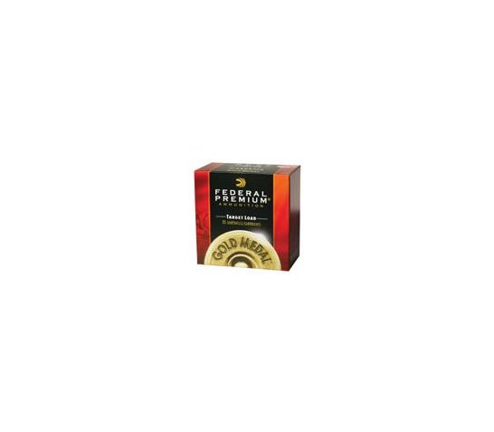 Federal 12ga 2.75" 2.75DE 1oz #8 Gold Medal Paper Shotshell Ammunition 25rds – T175 8