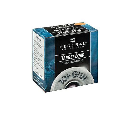 Federal 12ga 2.75" 3DE 1oz #8 Top Gun Shotshell Ammunition 25rds – TG122 8