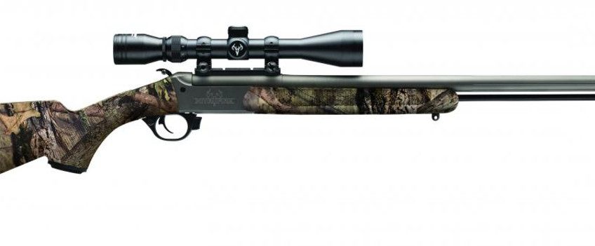 Traditions Nitrofire Muzzleloader .50 Cal, 26" Barrel, 3-9x40mm Duplex Scope, MO Breakup Country, 1rd