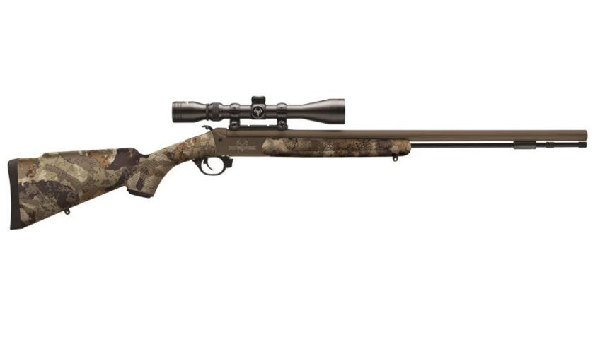 Traditions Nitrofire Muzzleloader .50 Cal, 26" Barrel, 3-9x40mm Duplex Scope, Bronze/Veil, 1rd