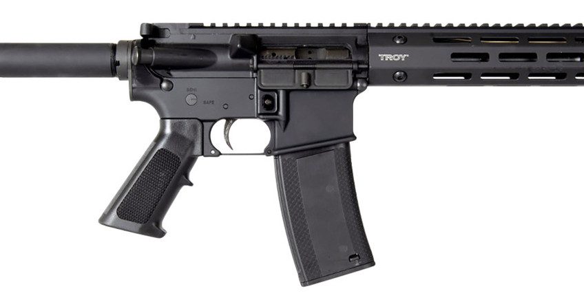 TROY A3 Pistol 5.56/.223, 10.5" Barrel, Buffer Tube No Brace, M-LOK, Black, 30rd