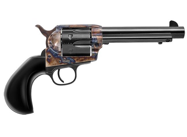 Uberti Outlaws & Lawmen “Bonney” .45 Colt 5.5″ 1873 Single Action Cattleman NM Blued C/H, Bison Grip Revolver 356716