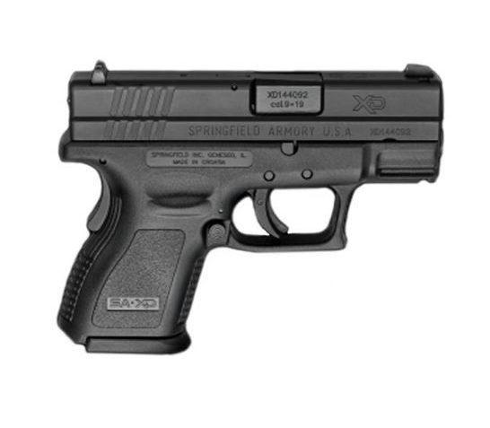 Springfield Armory XD9 Essentials Package 9MM 3” BLACK u2013 XD9801HC