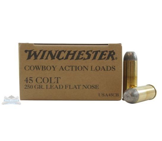 Winchester USA 45 Colt 250gr LCA "Cowboy" Ammunition 50rds – USA45CB