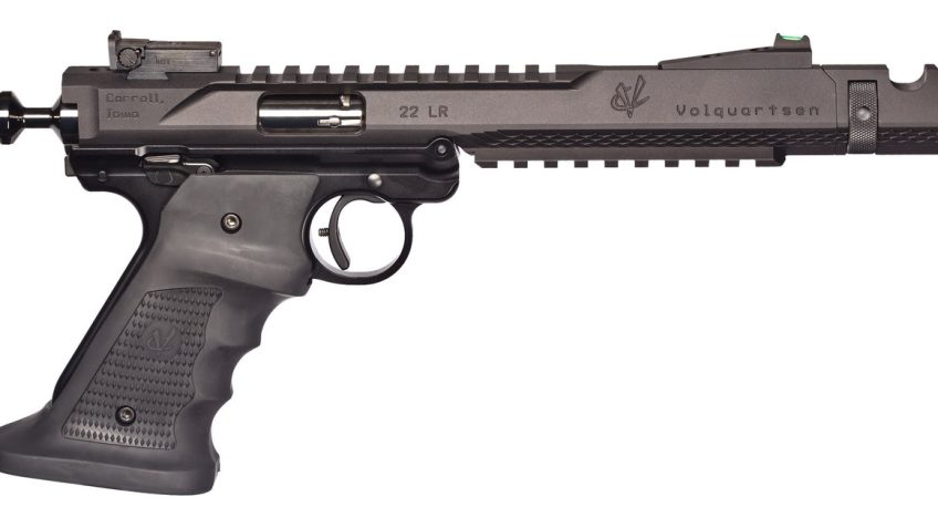 Volquartsen Black Mamba-TF, 6" Barrel, Fiber Optic Front & Rear Sight, Black, 10rd