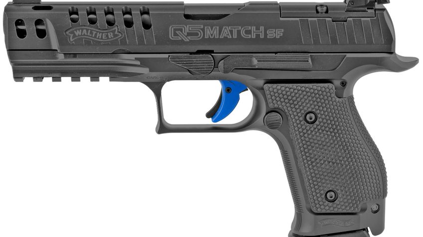 Walther PPQ Q5 Match SF 9mm 5" Barrel 10-Rounds Three Magazines