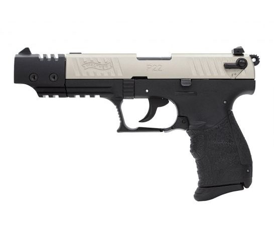 Walther P22 Target .22 LR Pistol, Two Tone – 5120326