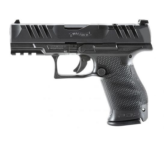 Walther PDP 4" Compact Optics Ready 9mm Pistol, Black – 2851229