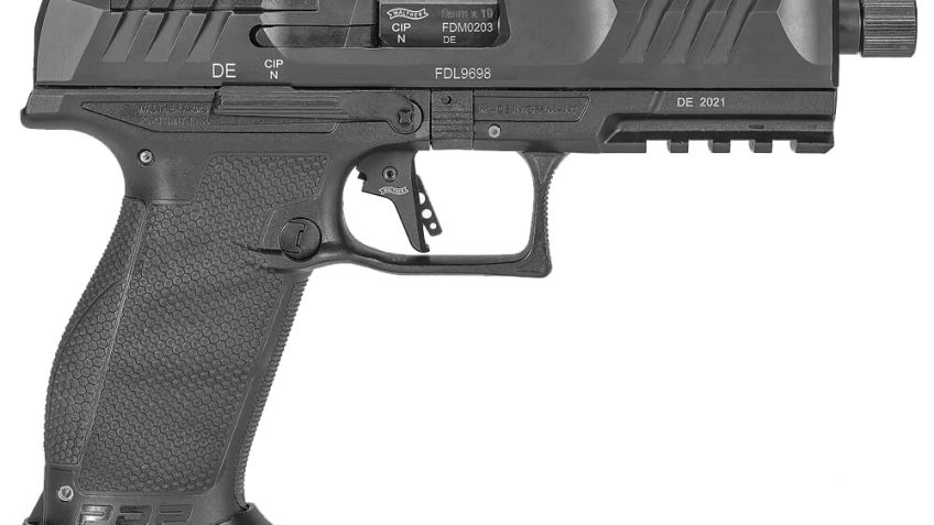 Walther PDP Compact Pro 9mm Luger 5.1in Blackened Steel Pistol – 10+1 Rounds