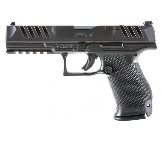 Walther PDP Compact 5" 9mm Optic Ready Pistol, Black – 2844222