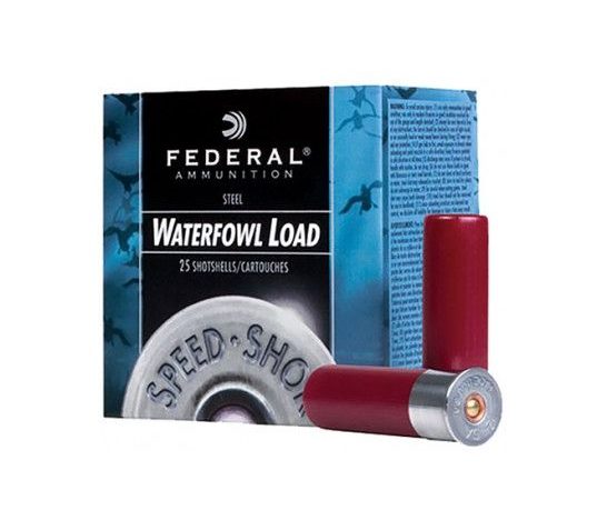 Federal 12ga 2.75" 1-1/8oz #6 Speed-Shok Heavy HV Steel Shotshell Ammunition  25rds  – WF147 6