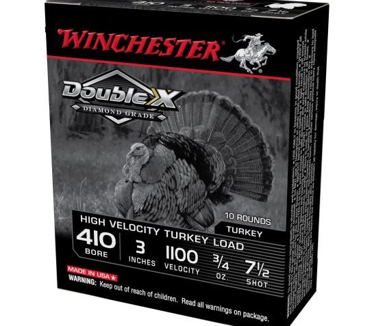 Winchester Double X Diamond Grade 3" 7.5 Shot 3/4 oz .410 Ammunition 10 Rounds – STH4137