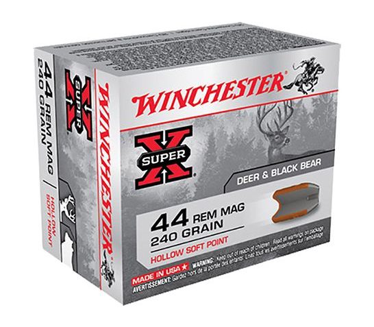 Winchester 44 Magnum 240gr HSP Super-X Ammunition 20rds – X44MHSP2