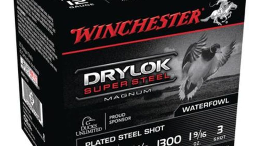 Winchester Drylok Super Steel Waterfowl 12 GA 3.5" 1 9/16 oz #3 Steel Shot 25Rds