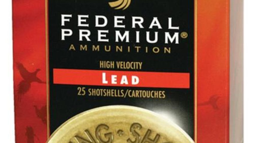 Federal Premium Wing-Shok Upland Load 12 GA 2.75" 1 1/8 oz #6 Lead Shot 25Rds