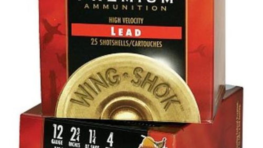 Federal Wing Shok High Velocity Lead 12 Ga 3 In 1-5/8 Oz 6 Shot