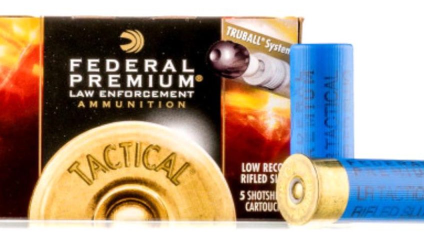 Federal Tactical 12 Gauge TruBall Rifled Slug Ammunition 5-Rounds