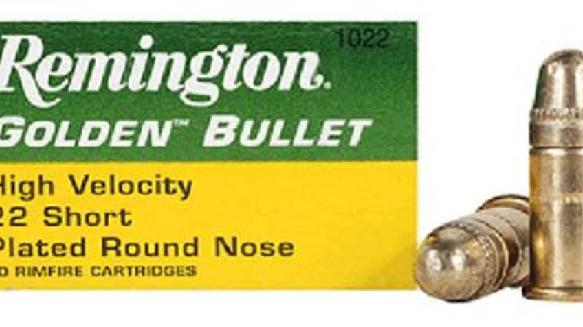 Remington Golden Bullet .22 Short 50rds 1095 FPS 29 GR PLRN