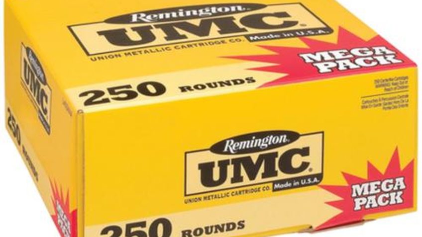 Remington Ammunition UMC .38 SPL 130GR MC 250Rds Mega Pack