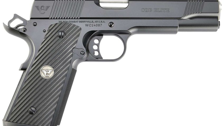 Wilson Combat 1911, Wils Cqbe-fs-45a  Cqb Elite Fs 45  5" Bk Ambi Sfty