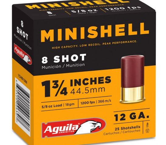 Aguila Minishell 12 GA #8 25-Rounds 1.75"