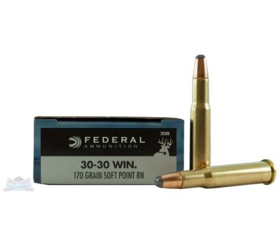 Fed Ammo Power-shok 30-30 Win. – 170gr. Rn 20-pack