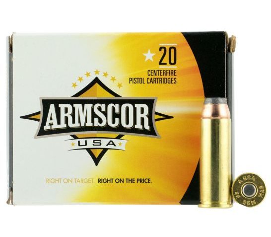 Armscor Pistol, Arms Fac44m2n           44mg     240 Jhp    20/25